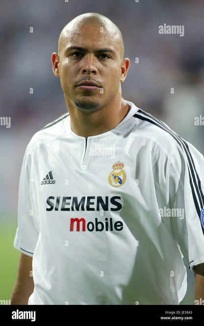 Real Madrid 2003/04 Ronaldo Home Jersey