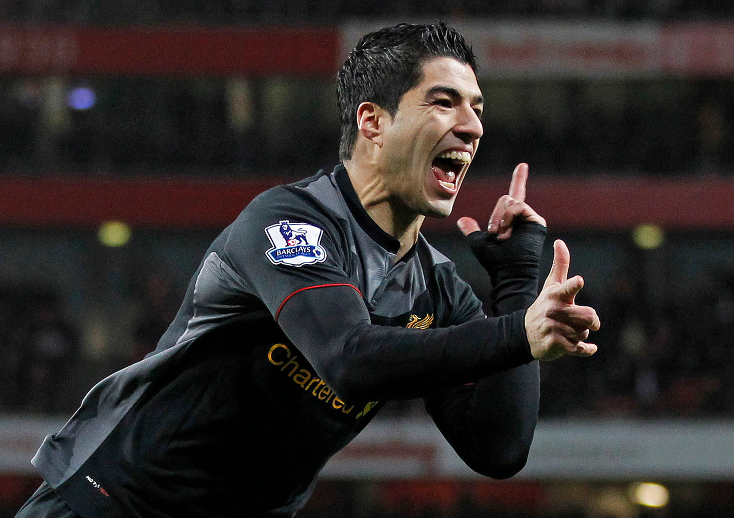 Liverpool 2012/13 Suarez Away Jersey