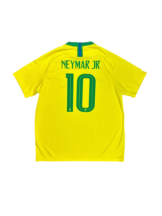 Brazil 2018 Neymar Home Jersey
