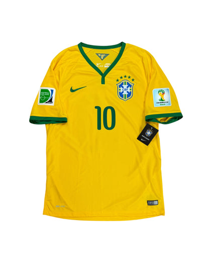 Brazil 2014 Neymar Home Jersey