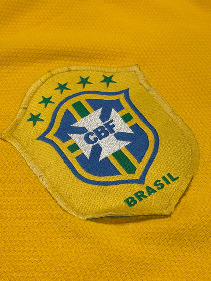 Brazil 2006 Ronaldinho Home Jersey