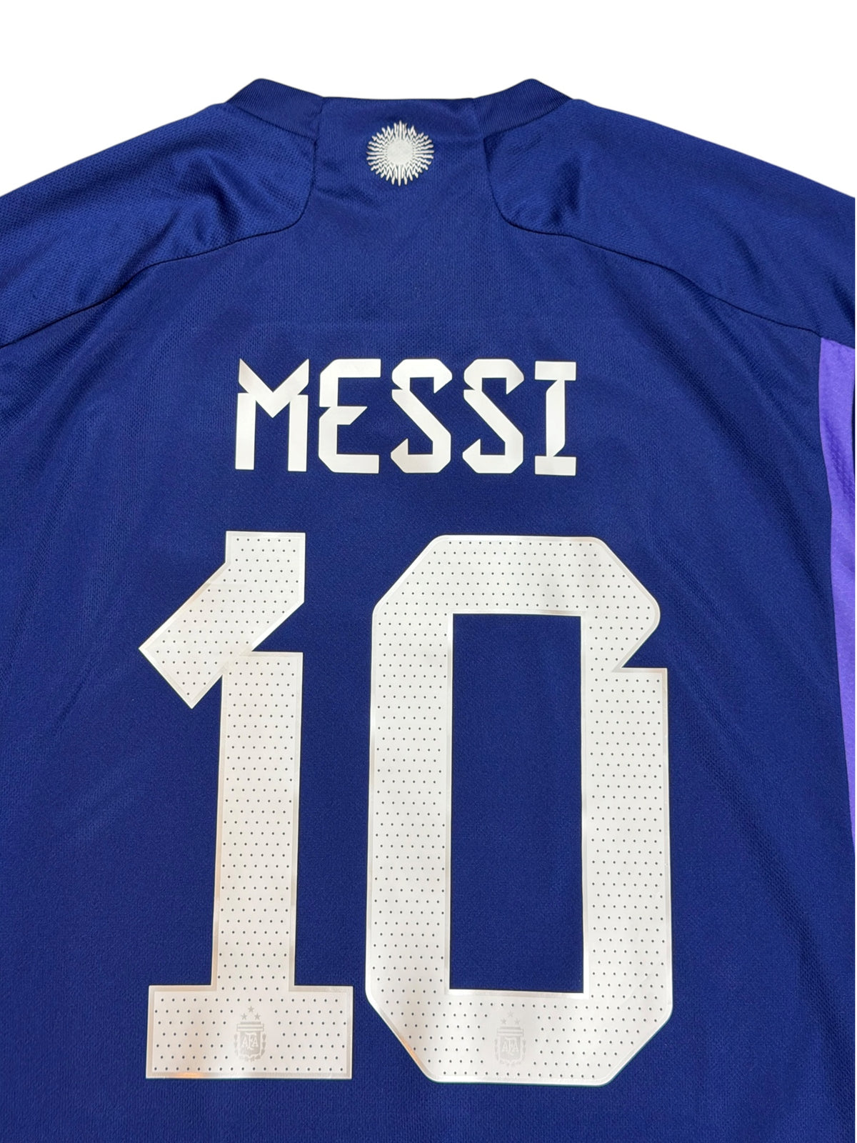 Argentina 2022 Messi Away Jersey