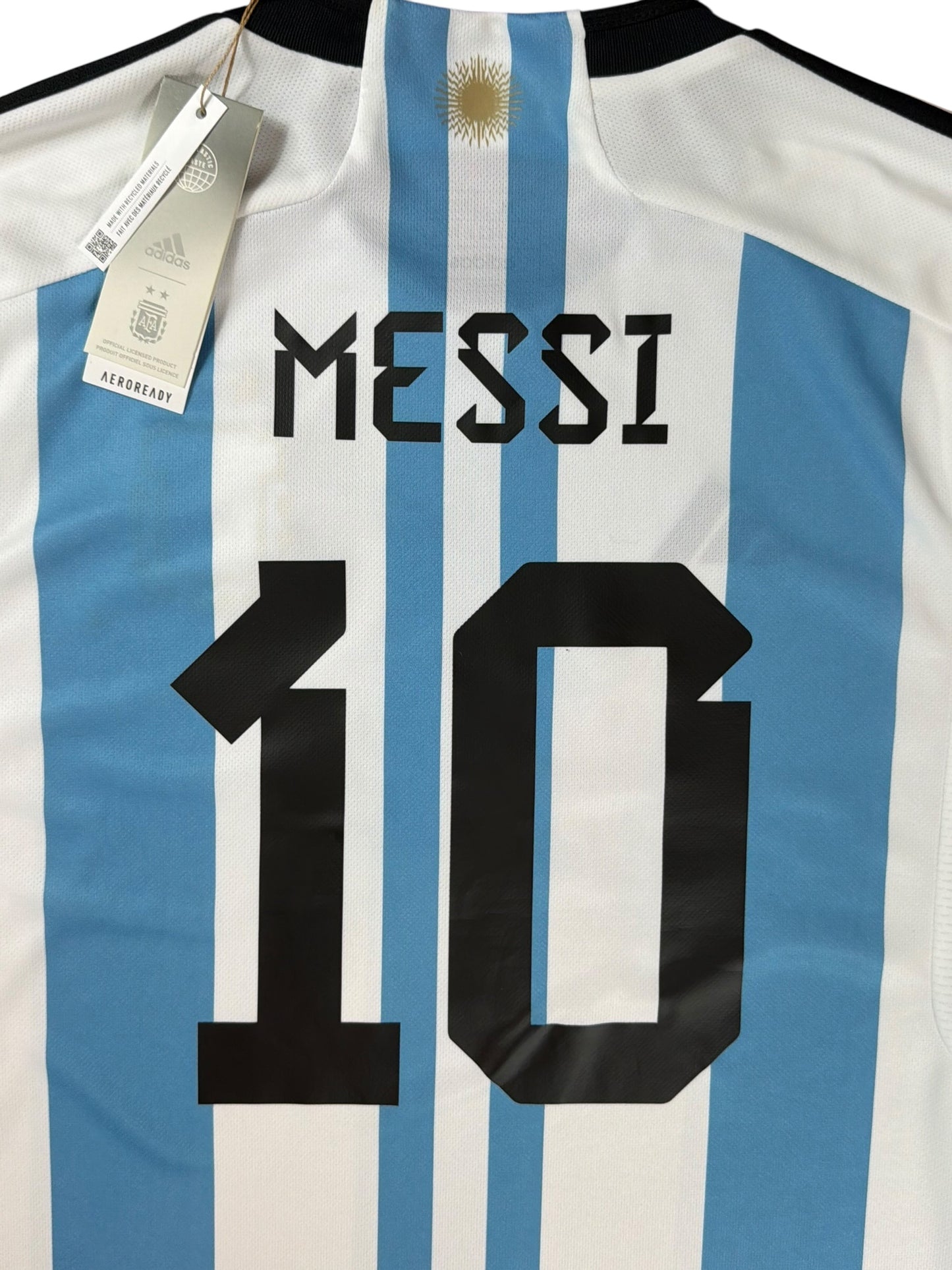 Argentina 2022 Messi Home Jersey