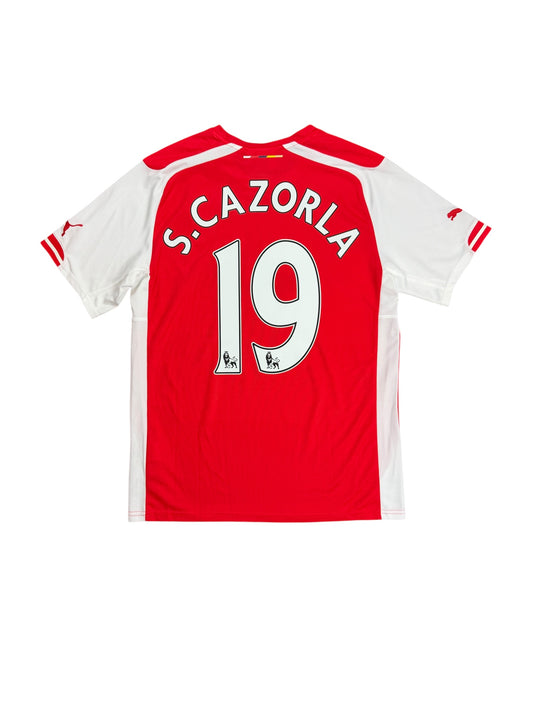 Arsenal 2014/15 Santi Cazorla Home Jersey