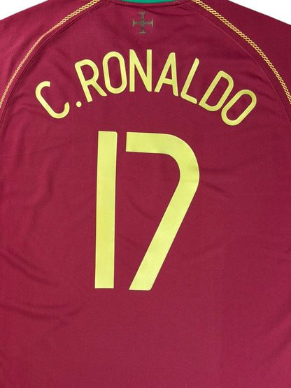 Portugal 2006 Cristiano Ronaldo Home Jersey