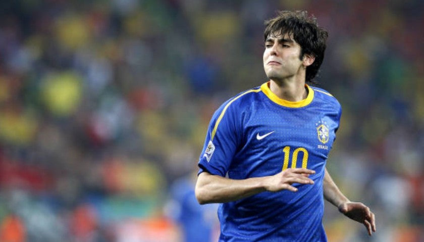 Brazil 2010 Kaka Away Jersey