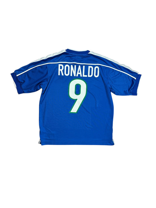 Brazil 1998 Ronaldo Home Jersey
