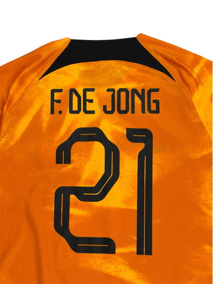 Netherlands 2022 De Jong Home Jersey