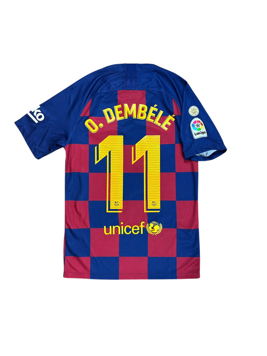 Barcelona 2019/20 Dembele Home Jersey
