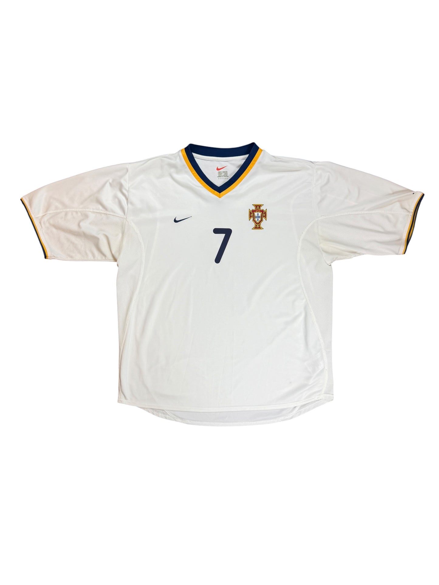 Portugal 2000 Figo Away Jersey