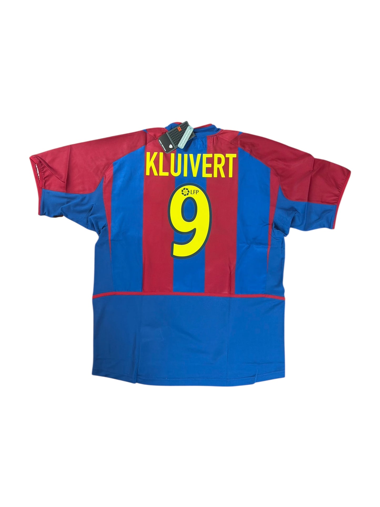 Barcelona 2002/03 Kluivert Home Jersey
