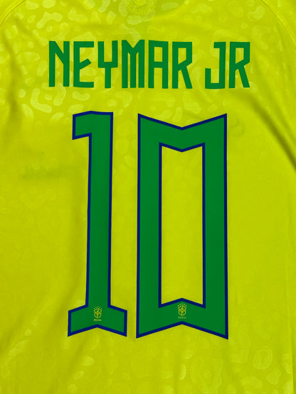 Brazil 2022 Neymar Home Jersey