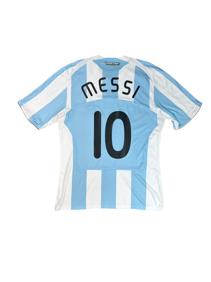 Argentina 2008 Messi Home Jersey