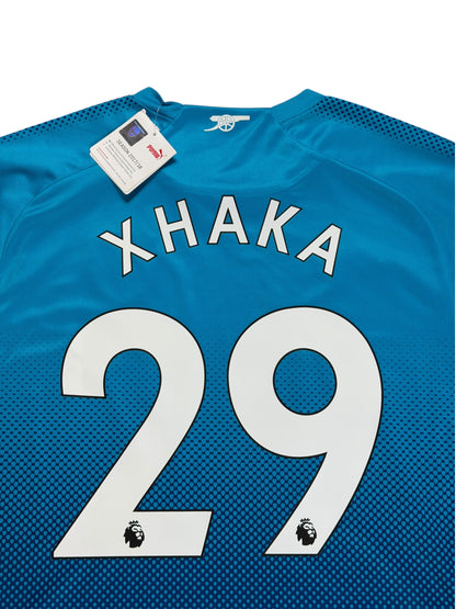 Arsenal 2017/18 Xhaka Away Jersey