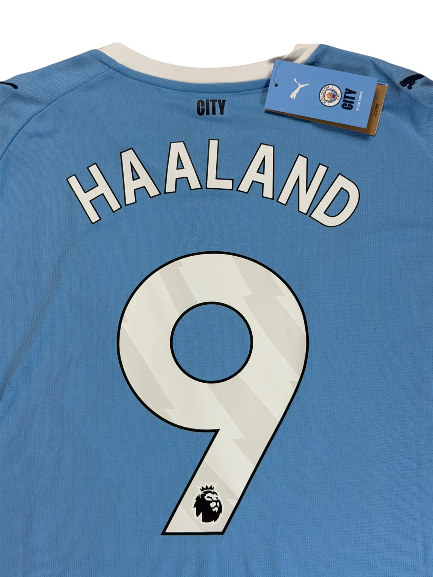 Manchester City 2025/26 Haaland Long Sleeve Home Jersey