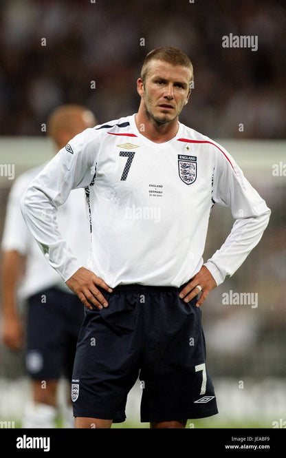 England 2007/09 Beckham Home Jersey