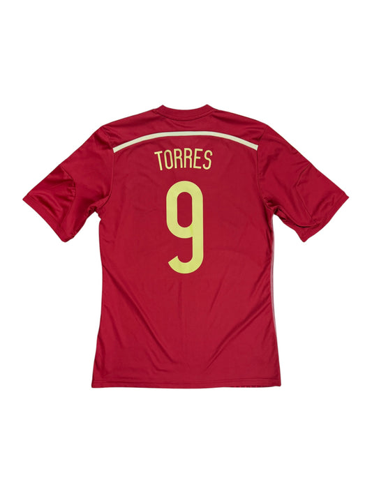 Spain 2014 Torres Home Jersey