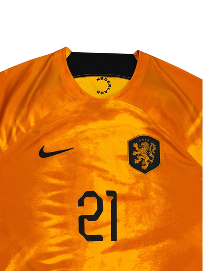 Netherlands 2022 De Jong Home Jersey