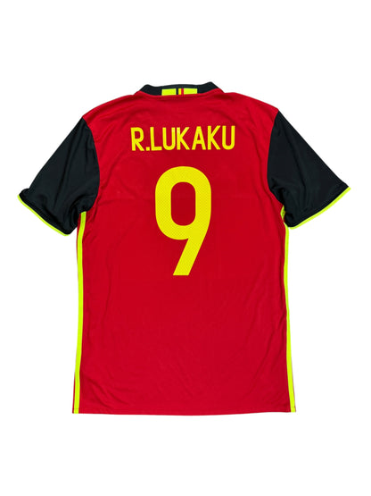 Belgium 2016 Lukaku Home Jersey