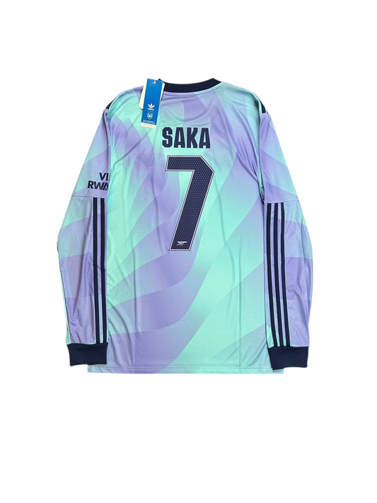 Arsenal 2024/25 Saka Long Sleeve Third Jersey