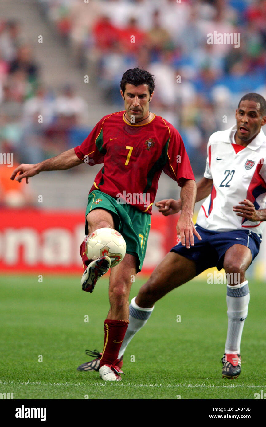 Portugal 2002 Figo Home Jersey (Player Version)