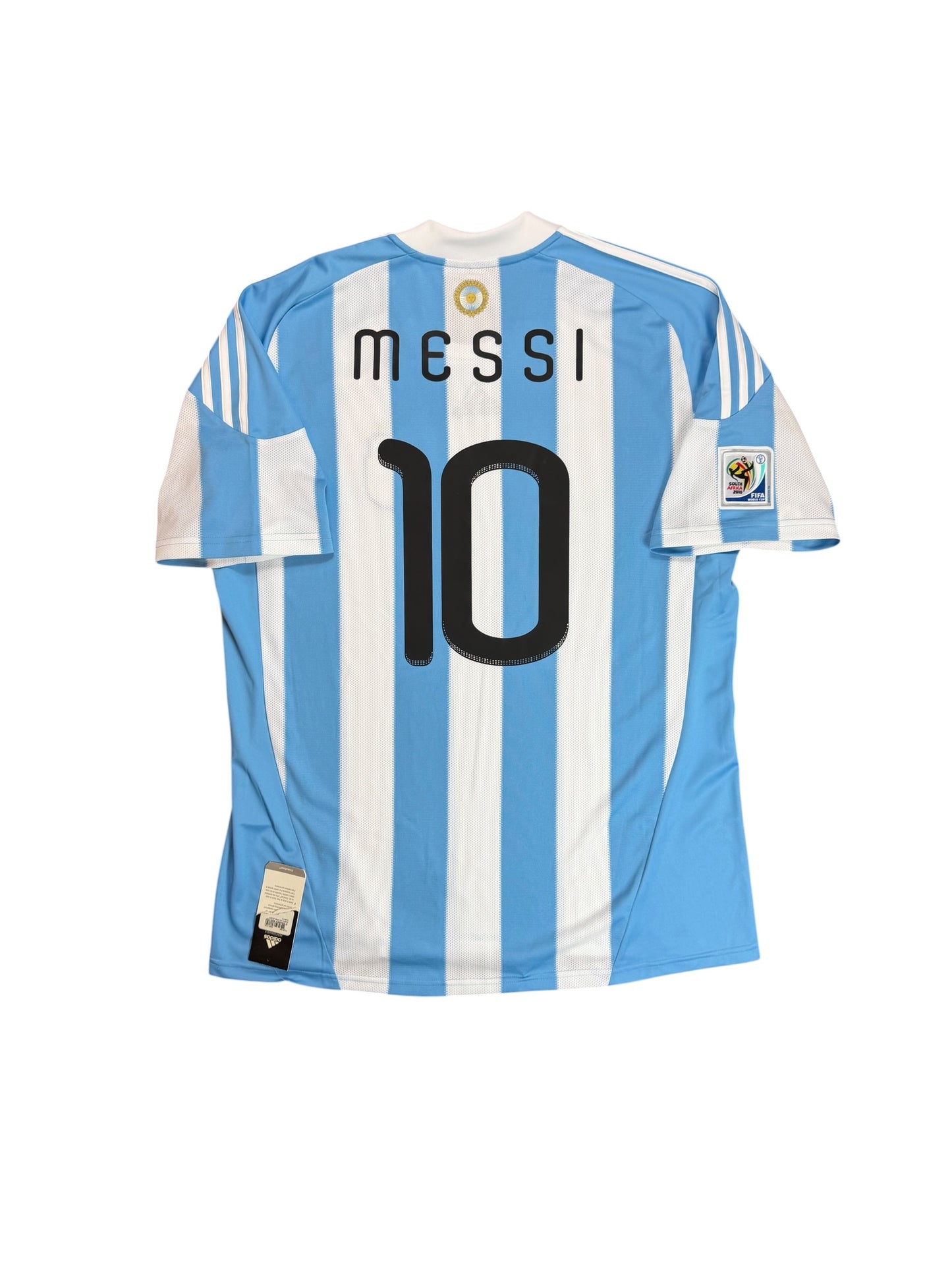 Argentina 2010 Messi Home Jersey