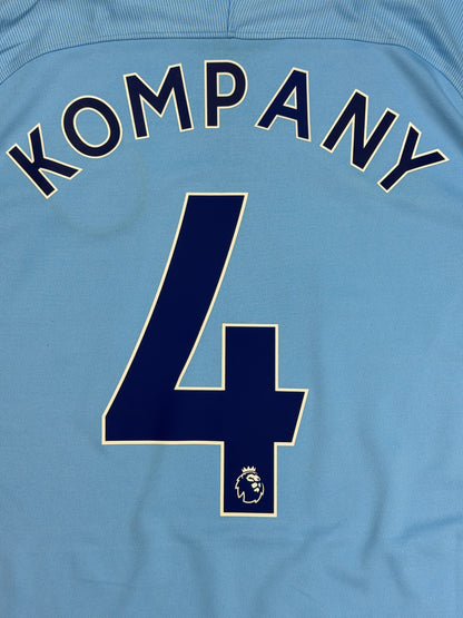Manchester City 2017/18 Kompany Home Jersey