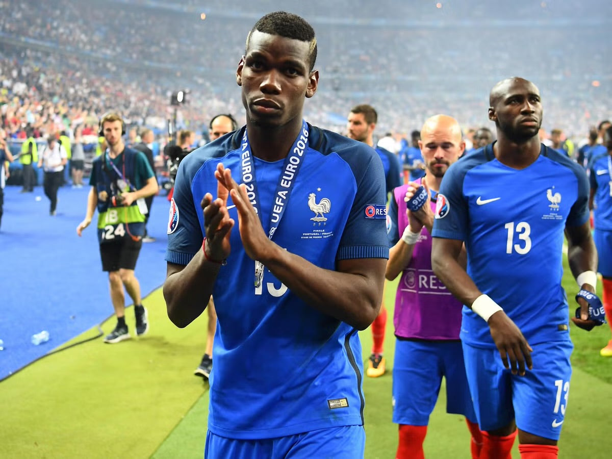 France 2016 Pogba Home Jersey