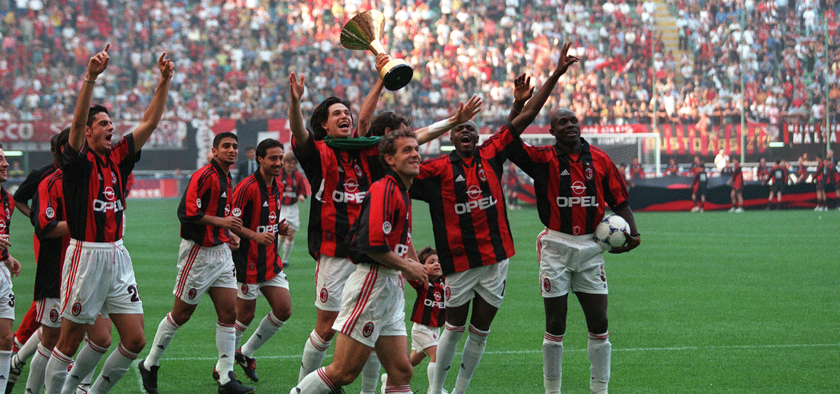 Ac Milan 1998/99 Home Jersey