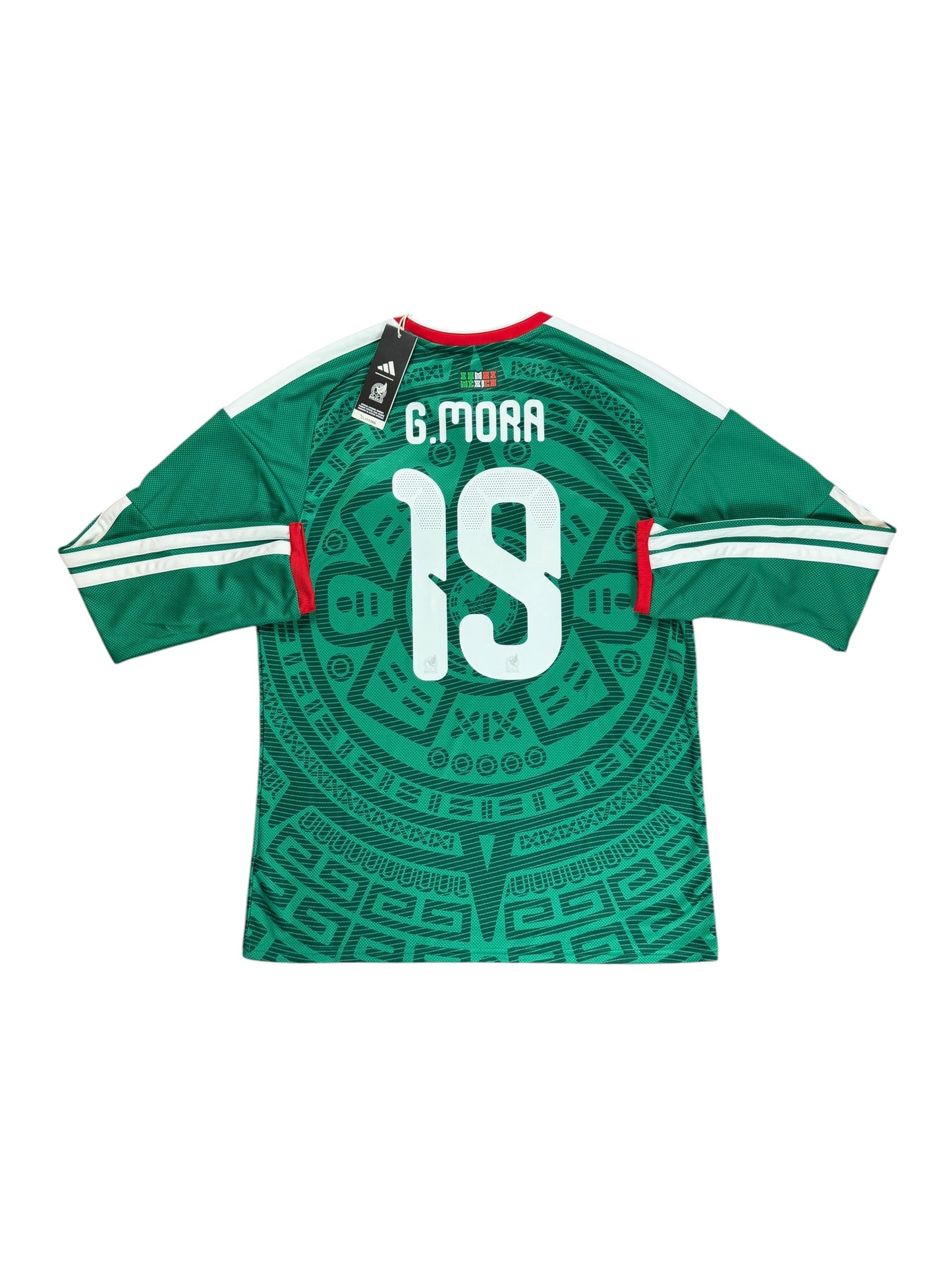 Mexico 2026 Mora Long Sleeve Home Jersey