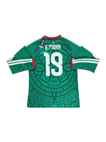 Mexico 2026 Mora Long Sleeve Home Jersey