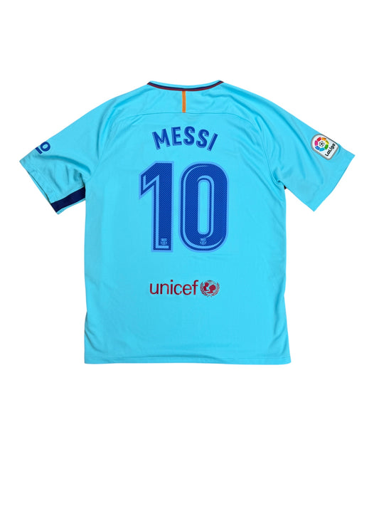 Barcelona 2017/18 Messi Away Jersey