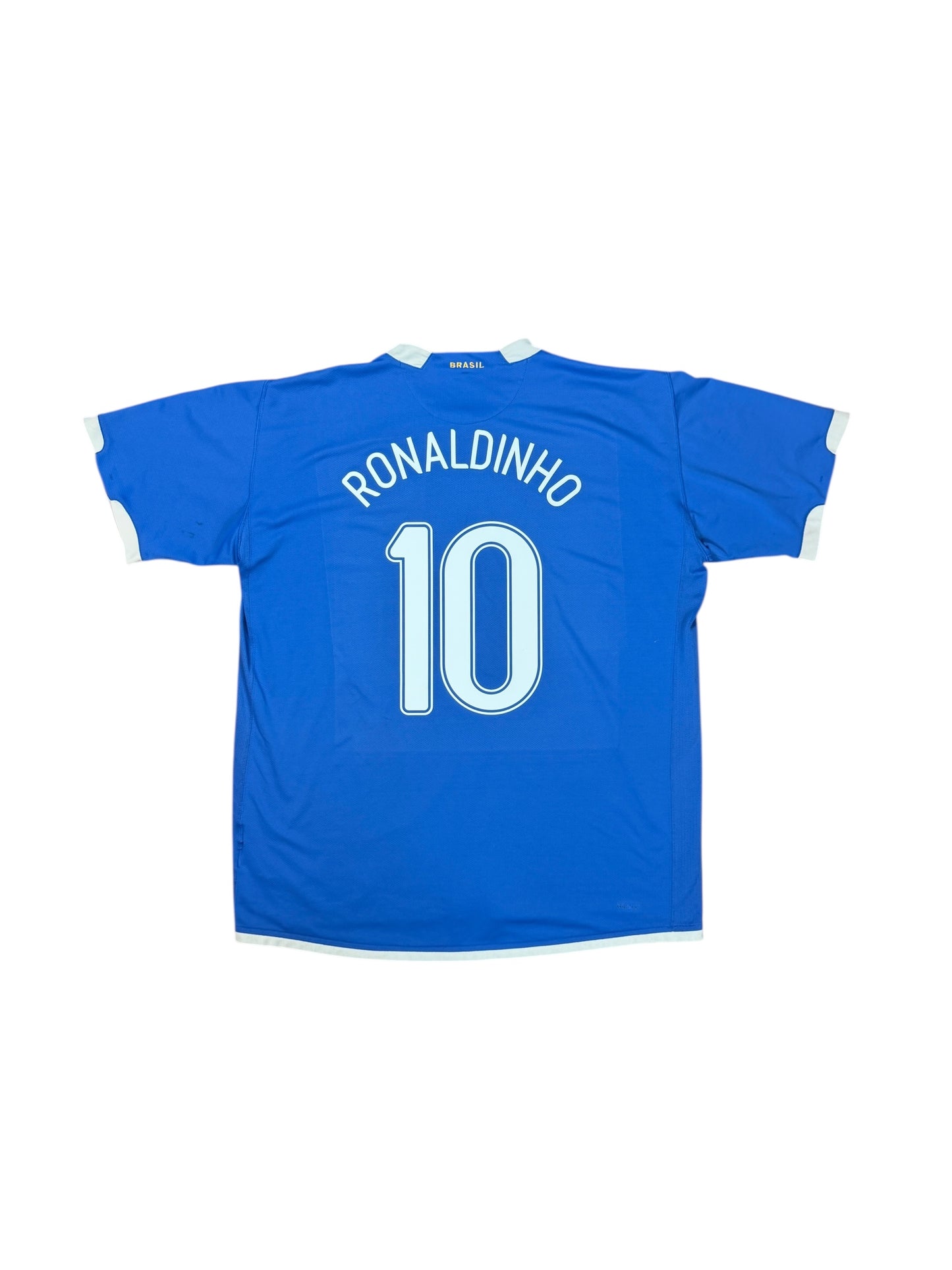Brazil 2006 Ronaldinho Away Jersey