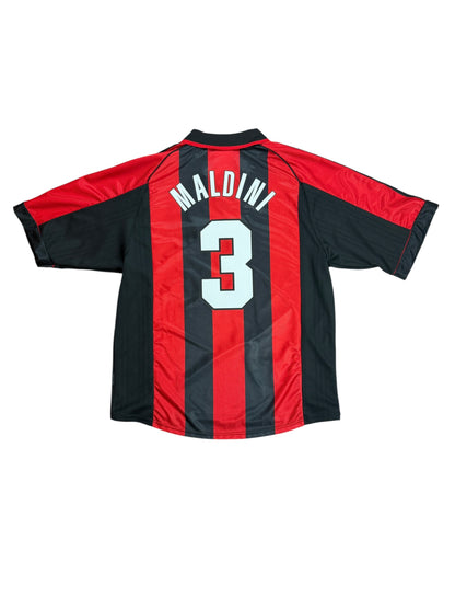 Ac Milan 1999/00 Maldini Home Jersey