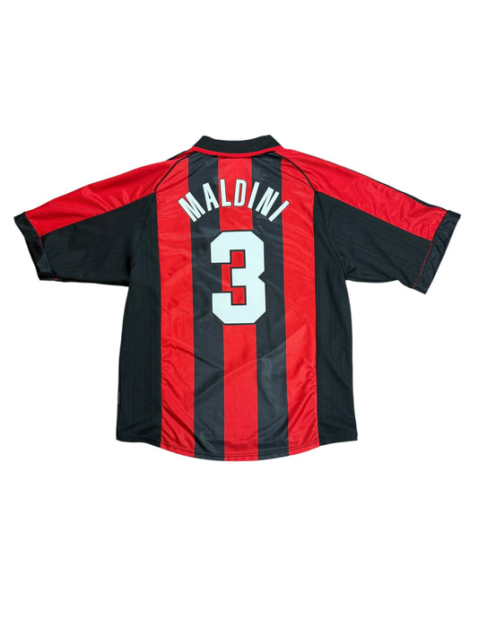 Ac Milan 1999/00 Maldini Home Jersey