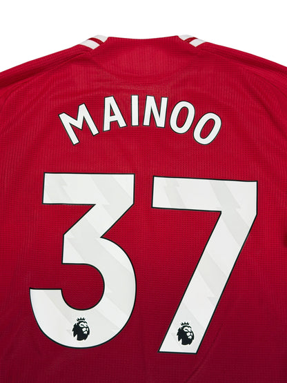 Manchester United 2024/25 Mainoo Long Sleeve Home Jersey (Player Version)