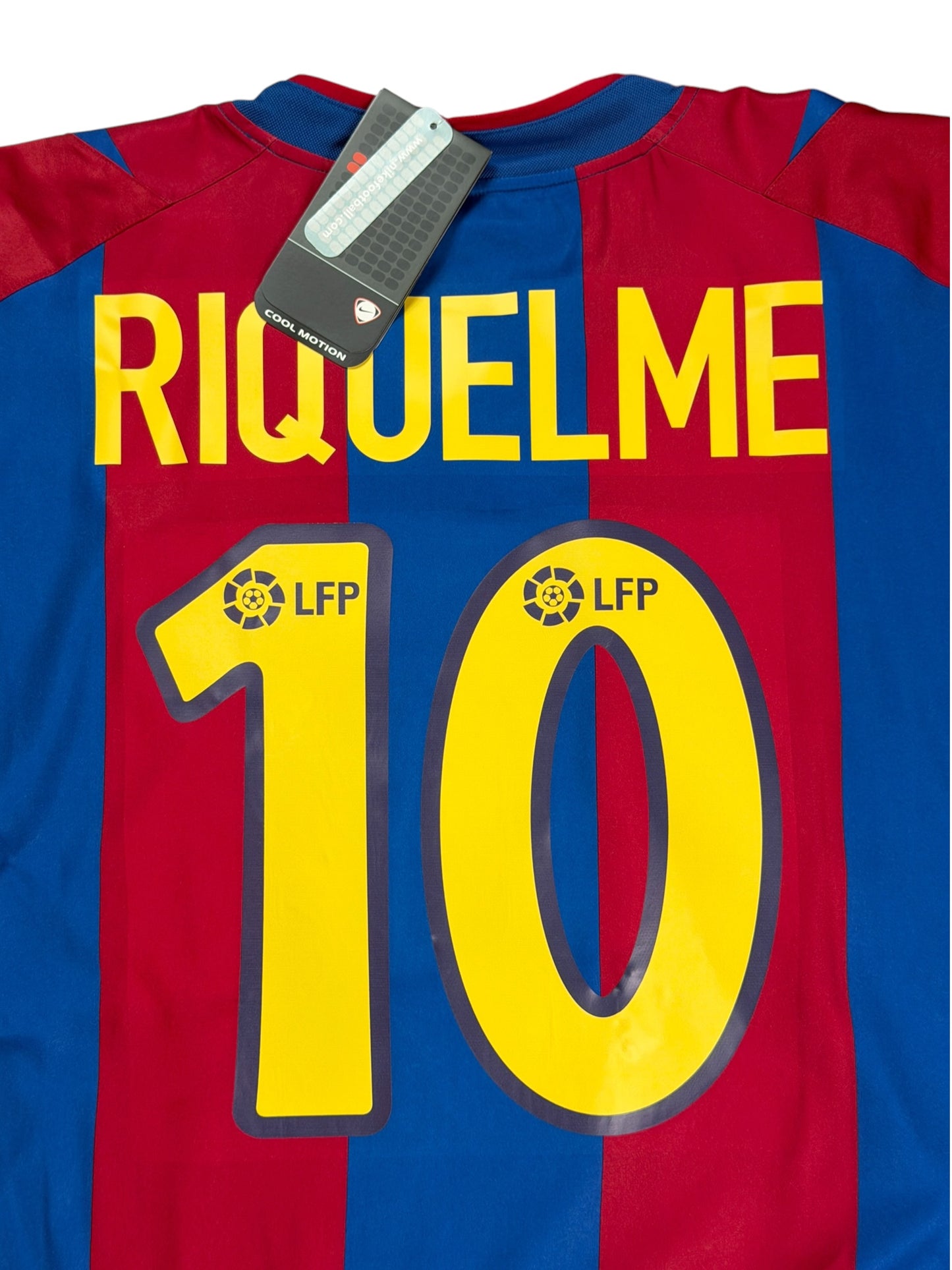 Barcelona 2002/03 Riquelme Home Jersey