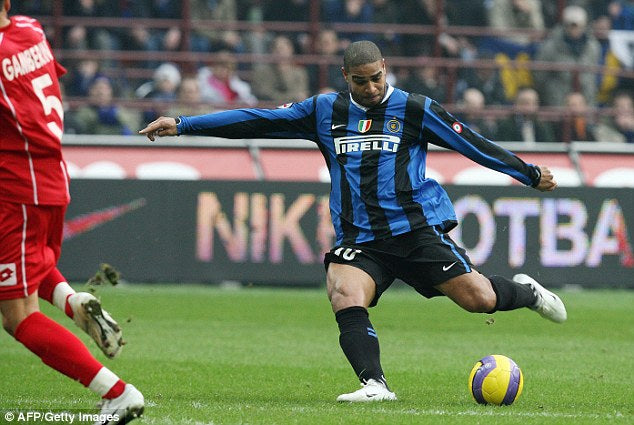 Inter Milan 2006/07 Adriano Home Jersey
