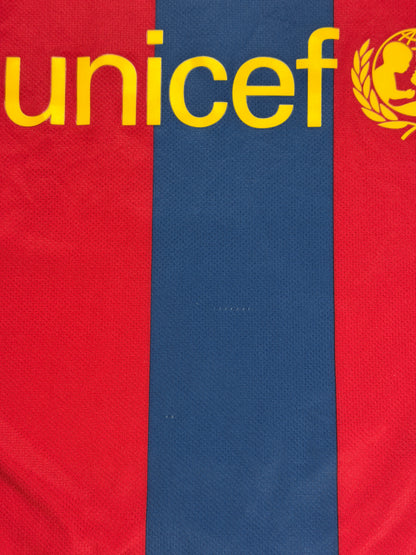 Barcelona 2010/11 David Villa Home Jersey