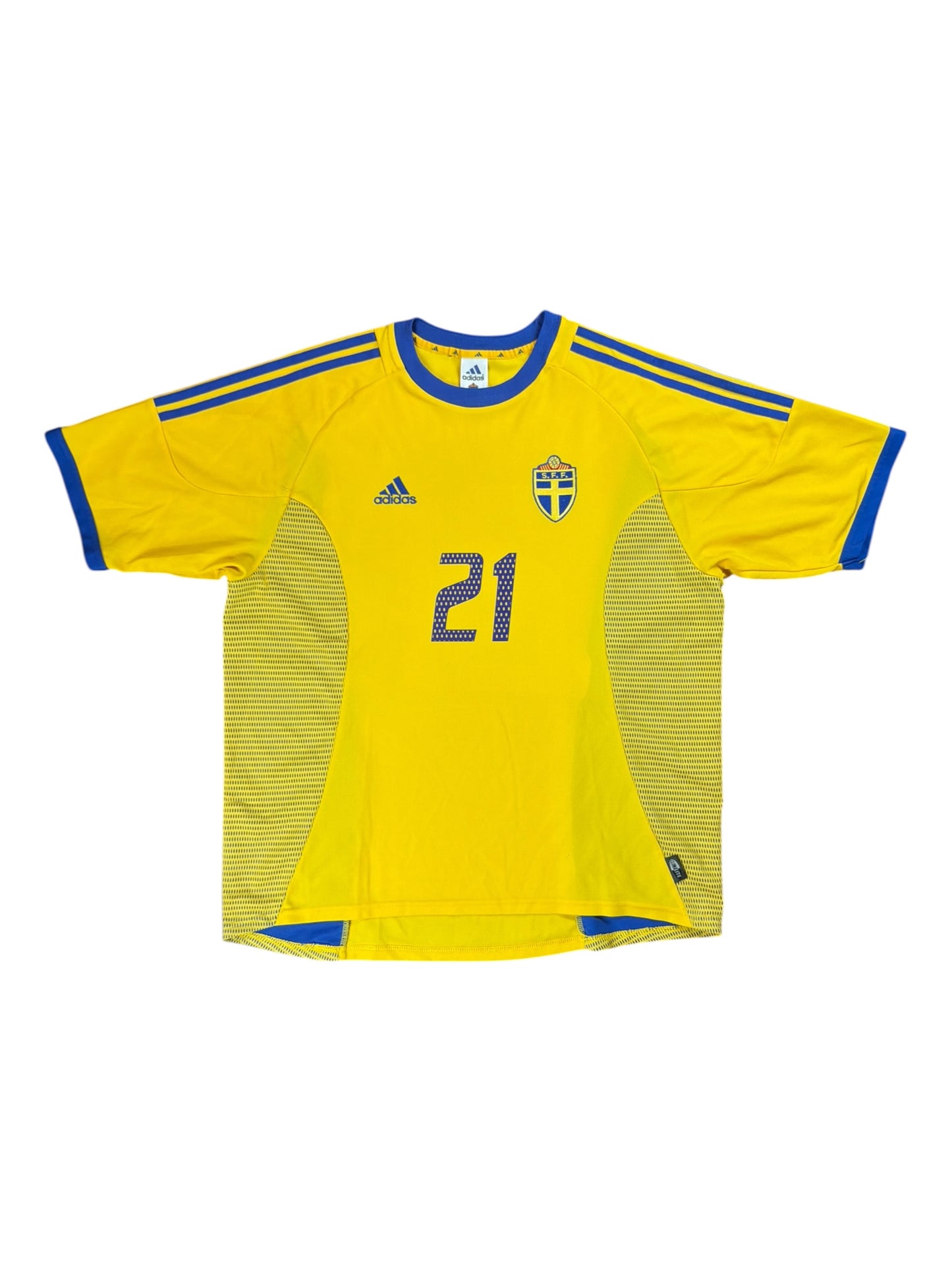 Sweden 2002 Ibrahimovic Home Jersey