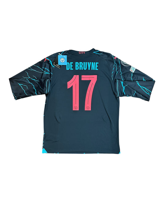 Manchester City 2023/24 De Bruyne Long Sleeve Third Jersey