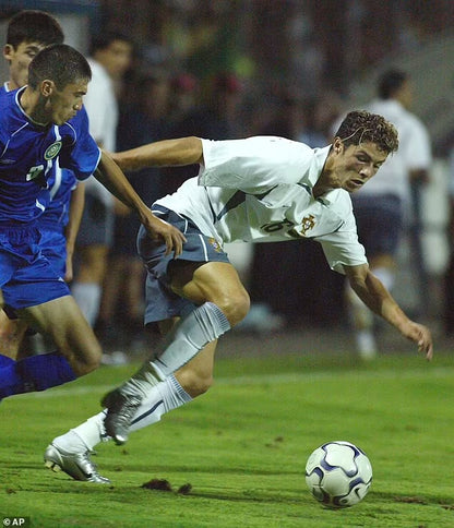 Portugal 2002 Cristiano Ronaldo Away Jersey