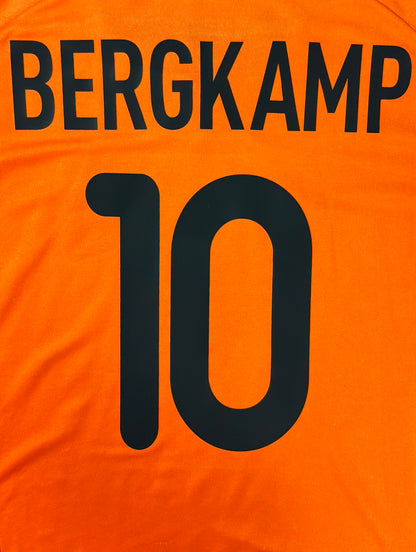 Netherlands 2000 Bergkamp Home Jersey