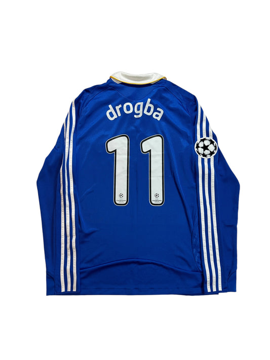 Chelsea 2008/09 Drogba Long Sleeve Home Jersey