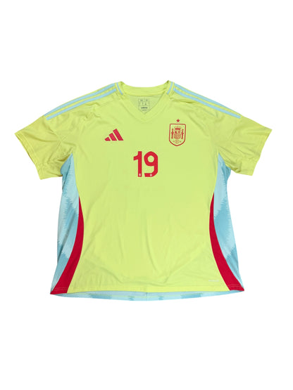 Spain 2024 Lamine Yamal Away Jersey