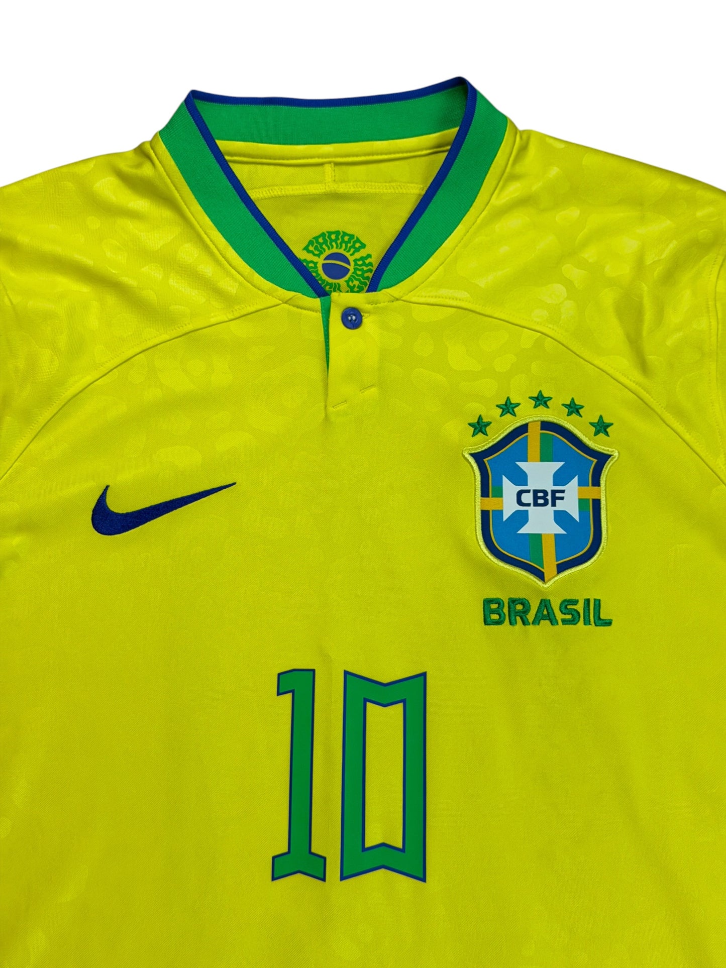 Brazil 2022 Neymar Home Jersey