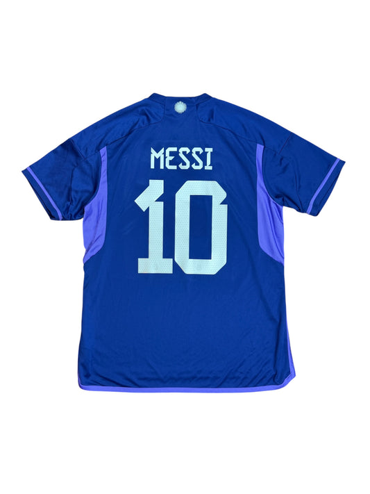 Argentina 2022 Messi Away Jersey