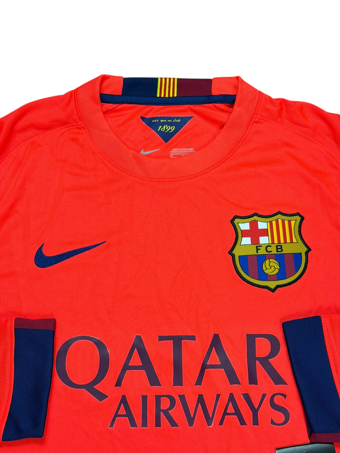Barcelona 2014/15 Neymar Long Sleeve Away Jersey