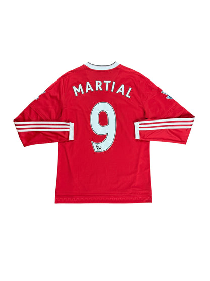 Manchester United 2014/15 Martial Long Sleeve Home Jersey