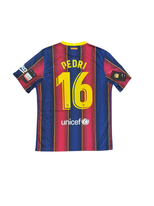 Barcelona 2020/21 Pedri Home Jersey